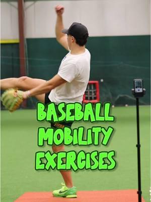 Every single mobility exercise you NEED to do as a baseball player 💪 #baseball #training #coach60 #60eraguy 