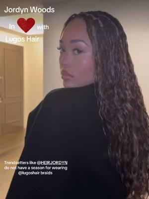 Check out @tropixbraids slay @HEIR JORDYN with @Lugoshair 🤩  Thank you @tropixbraids for your continuous support 💪🏾 Jordyn Woods is wearing our Soft Wavy from our curly collection in #5 light medium brown as a base with #16 honey blonde highlights in 22 inches. >> To achieve this style 16ozs=4bundles was used 😍 Ready to Slay the Jordyn way 👀                 👇Shop now👇               Www.Lugos.com  Visit our store and watch the personalization process as blenders make their magic. Our store is located in midtown, Manhattan  📍151 East 33rd Street 📍  Store hours 9:00am - 4:30pm  Place an order with the help of an associate 😁  📲 WhatsApp (917) 716-6803  📲 Business  (212) 683-2900 #lugos #Lugoshair #braidinghairstyles #longhair #brownhair #honeyblondehighlights #protectivehairstyles #humanhair #hair #hairtok #hair #hairinspo #braidinghairstyleinspiration #fyp #explore #hairstylists #nychair #nyc #harlemhairstylists #brooklynhairstylists #londonhairstylists #UKhairstylists #international #Nigerianhairstylists #celeberty  #bohobraids #protectivehairstyles #protectivebraidingstyles #trinidadcarnival #carribian #carribiancarnival #islandlife #beachvibes #beachwaveshair #beachvibesonly 