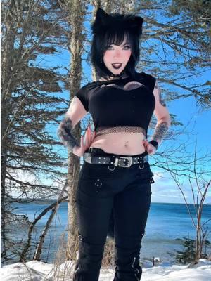 🖤❄️#altgirl #altfashion #gothgirl #kenomomimi #2020rewind 