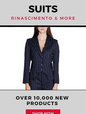 Discover our sophisticated women’s suits collection, featuring elegant styles from Rinascimento and more. Elevate your wardrobe with timeless tailoring and refined details for every occasion. Explore now for chic power dressing. #WomensSuits #Rinascimento #PowerDressing #TimelessStyle #TailoredElegance #thenumber1shop #NewArrivals #ChicFashion #WorkwearStyle #ShopTheLook