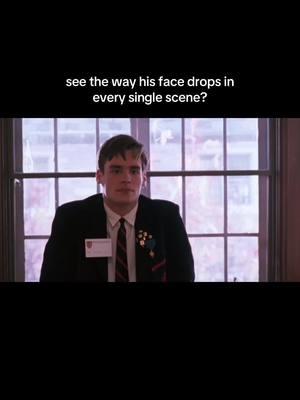 #NEILPERRY to think his biggest fear was his own father is insane #neilperry #deadpoetssociety #deadpoets #thismoviemakesmecry #robertseanleonard 