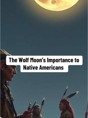 The Wolf Moon’s importance to Native Americans.  Native American Native Americans Native American History History of Native American Native American Tribes Native American nations  Native American culture Native American heritage  #nativeamericans #nativeamericanhistory #nativeamericanpride #nativeamericanheritage #nativeamericanpeople #nativeamericantok #americanindian #americanindians  #wolfmoon #fullmoon #coldmoon #januaryfullmoon 