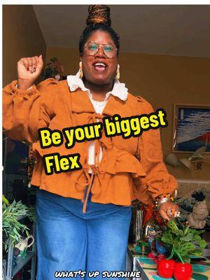 Be your biggest flex honey. You have so much to give 😘💖💖💖#callmeebbs #goodvibes #frizzlecore #dopaminedressing #beyourself #funstyle 