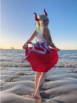 I love the beach so much ahhh #yamatoonepiece #yamatocosplay #yamato 