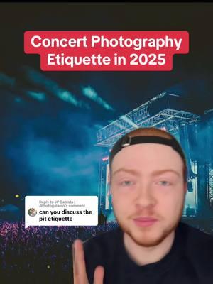 Replying to @JP Babista | JPhotogalaero #greenscreen concert photography etiquette is crucial to being successful in this industry. Your behavior can make or break how many opportunities you get. Here’s a quick rundown of what you need to know from sending out photo pass emails all the way to posting your photos as a beginner concert photographer.  #concertphotography #concertphotographer #nyphotographer #videographer #storytime #musicindustry #musicbusiness #photopass #photoediting 