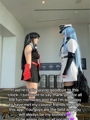 If it goes theough I’ll miss you all! But i will still be making more and more content! Though it wont be the same…  #akame #akamegakil #akamegakillcosplay #esdeathcosplay #cosplay #esdeath #anime 