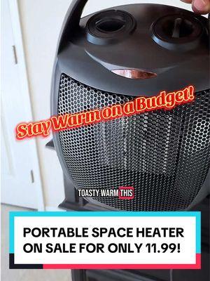 Don’t wait! Only $11.99 for this Portable Space Heater is Free shipping! Heat up your entire room in minutes. . . #spaceheater #heater #heaters #portableheaters #winteressentials #treasurefinds #ad #TikTokShopHolidayHaul #GiftGuide #spotlightfinds #TTSDelightNow #giftideasforhim  #giftideasforher #TTSLevelUp #TikTokShopLastChance #TikTokShopNewYearNewAura #TikTokShopCreatorPicks 