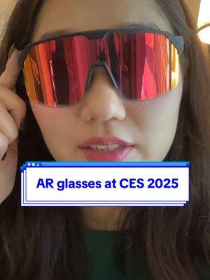 AR glasses were everywhere at CES 2025. The Verge’s senior reviewer, Victoria Song, got hands on with as many as she could seeing how innovative AI has really gotten for the glasses sector. #ar #tech #smartglasses #wearable #ces 