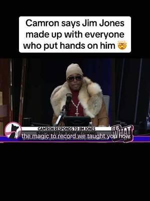 Camron says Jim Jones made up with everyone who put hands on him 🤯Follow for more #Hiphop content‼️#fyp #camron #jimjones #foryoupage #mase #podcastclips #trending #viralvideo #podcasts 