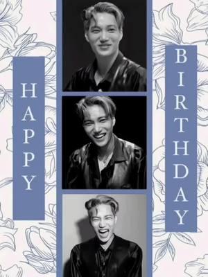 Happy Kai Day! 🎂  I hope that you are happy today & always. Share it with family and friends & remember how Loved You are. We will always stay by your side Jonginnie  I can't wait until your return! Love you ❤️ #kai #kimjongin #jongin #happykaiday #exo #exol #superm  #kpop #kpopfyp 