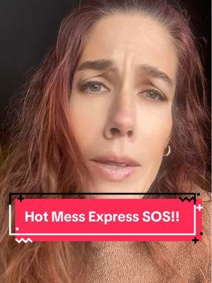 Frazzled is an understatement!!!! #discoveringchristine #hotmessexpress #whatwillwedo #savetiktok 