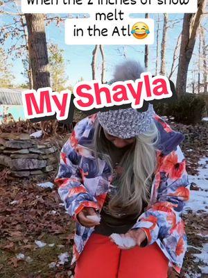 When the inches of snow melts on day 2 in the Atl 😂 fun while it lasted #silversisters #greysquad #yogoesgrey #greyhairgrowth #Silverton #whitehairdontcare #greyombre #saltnpeppa #growinghair  #yogoesgrey #merch 