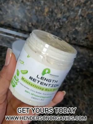 you asked and I delivered  this amazing hair butter is now available to order  #amlapowder #aloevera #cocobutter #sheabutter #hairmoisturizer @Henderson Organics 