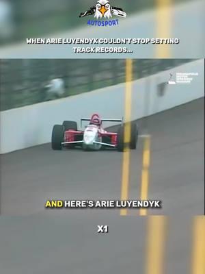 Do you remember this qualifying run from Arie Luyendyk at the 1996 Indy 500, where he set the record for fastest 4 lap average in the history of the race? Funny enough, he only started 7th in the contest because the run occurred on the second day of time trials #indy500 #indycar #indycartiktok #racing #vintageracing #vintageracecar 