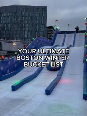 With so much happening this winter, we bet you'll love Boston's colder months as much as we do! ❄️ Whether you're warming up at one of the city's indoor experiences or embracing the wonder of the outdoors, there's no better place to winter than Boston. Here's the ultimate winter bucket list to make the most out of your season and fight those winter blues!  #winterinboston #visitboston #bostonbucketlist 