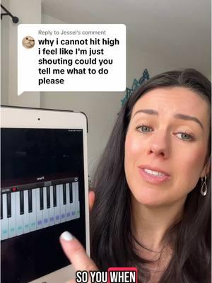 Replying to @Jessel “Hit The High Note” workshop is in my bio 🎶 Grab it before the price goes up!  #highnote #mix #mixvoice #belting #vocaltechnique #howtohithighnotes #voicecoach #singerlife 