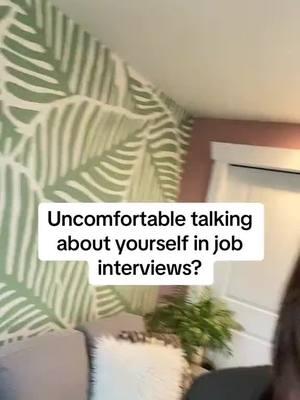 Uncomfortable talking about yourself in job interviews? This mental reframe might help! #interviewprep #jobinterviewprep #interviewnerves #interviewpreparation #jobinterviewpreparation #interviewskills #jobinterviews #jobsearchtip 