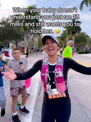 Moms are never off duty 💪 #momlife #Running #marathon #momof5 #fyp #goals