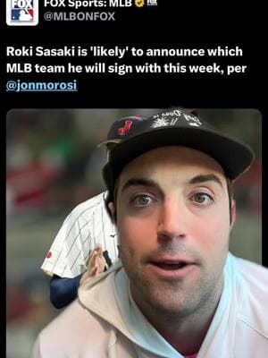 Roki Sasaki will announce what team he will be joining this week according to MLB insiders. Massive for all parties involved. Pray for the best and expect the worst SD! #MLB #baseball #npb #roki 