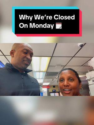 Why we are closed on Monday! 🗓️ #entrepreneur #restaurantowner 