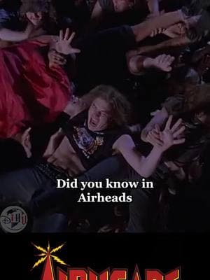 Did you know in AIRHEADS? #fyp #airheads #adamsandler #brendanfraser #rocknroll #stevebuscemi #encinoman #viral #trending #doesitholdup #funfacts #moviefacts