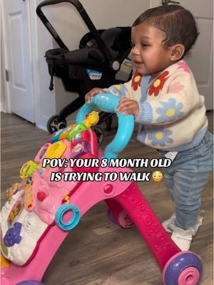 Yall niece @Amora 🎀 is trying to walk yall 🥹 How old were yall babies when they started walking? @SHEINUS @SHEIN @Pampers @Huggies® @Carter’s @Gerber #fyp #babiesoftiktok #babytok #baby #babyfever #babygirl #8monthsold #amora #walking #firststeps #fyp #fypシ #fypシ゚viral 