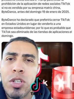 🚨🚨🚨 URGENTE: La estados Unidos no aceptará la solicitud de Donald Trump para evitar el cierre de TikTok en Estados Unidos. ##estadosunidos🇺🇸##venezolanosenusa🇺🇸🇻🇪##URGENTE##viral##ultimahora##tiktokusa🇺🇸##tiktok##cierretiktok##cortesupremadeestadosunidos#