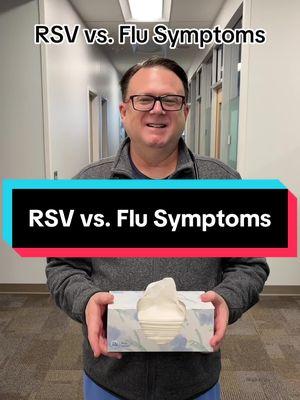 Is it flu or RSV? Our expert shares some of the most common symptoms of each. #NationwideKids #HospitalTikToks #Flu #RSV 