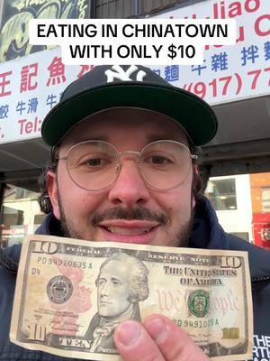 The best $10 to spend in Chinatown #fyp #chinatown #nyc #food #nycfood #noodles #soup #chinatownnyc #cheapeats 