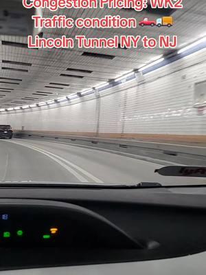 this is the traffic condition after congestion price was implemented in New York, this is the Holland Tunnel #kathyhochulhasgottogo #kathyhochul #congestionreliefzone #nyc #manhattan #newyorkcity #newyork 