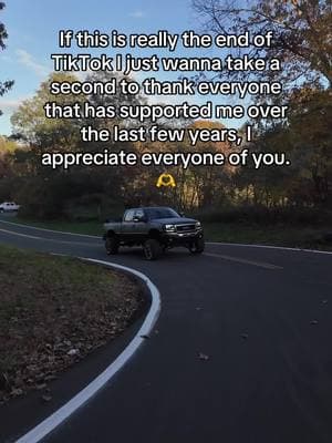 Will forever love my TikTok family. If this app goes down I’m gonna be a lot more active on instagram I hope too see yall over there. Hopefully TikTok stays standing🙏 #trucktok #americanforces #notelevated #relateble #trucksoftiktok #duramax #pavementprincess #dieselsofny 