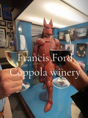 He’s so close yet so far away 🖤 📍Francis Ford Coppola Winery 300 Via Archimedes, Geyserville, CA  #dracula #coppola #coppolawine #vladtheimpaler #spookyszn #spookyseason #bramstokersdracula #bemyvalentine #francisfordcoppola #dracula