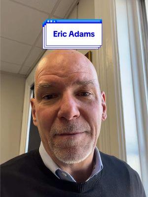 Let’s talk about Eric Adams.  #fairfightinitiative #fairfight #davidutter #ericadams 