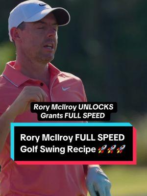 The Full Speed recipe! Elite golf swing! #rorymcilroy #granthorvat #golfswing #golftraining #golftiktok #golf 