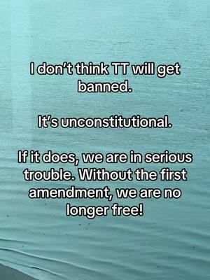 And whatever the outcome is, we need to primary every single congress member who voted for it to be banned. 🇺🇸  #savetiktok #firstamendment #tiktokban #unconstitutional 