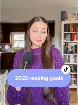 it’s fun to set a number and challenge myself, but it’s much more helpful for me to create reading goals outside of those parameters!  so i’d love to hear about yours. :)  #readinggoals #2025books #readingchallenge #starrysteph #nycinfluencer #nycbooktok #BookTok #diversebooktok 