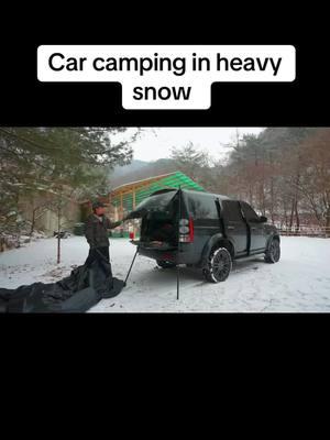 Car camping in heavy snow #car #camping #camp #campinglife #campinghacks #campingideas #campingfood #Outdoors #outdoorlife #usa🇺🇸 #america #amazing #winter #hot #snow #foryoupage 