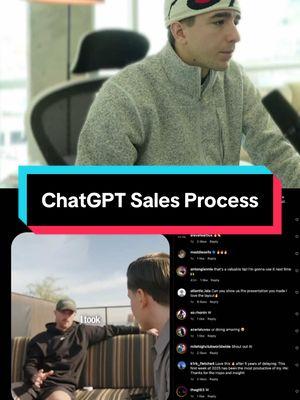 Work smarter not harder when automating your sales process with ChatGPT 🧠 #aicontent #artificialintelligence #aitips #automation #zapier #onlinebusiness #sales 