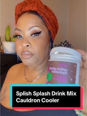 Splish Splash Drink Mix Cauldron Cooler   #WellahNutrition #TikTokShop #hydrate #splishsplash #smoothflavor #electrolytes