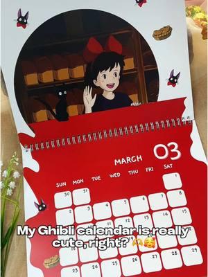 It so cute 💖🥰 #ghibli #ghiblistudios #ghiblimovie #ghibliedit #ghiblivibes #ghiblicalendar #calendar2025 #ghiblilovers #studioghibli #studioghiblifilms #ponyo #spiritedaway #myneighbortotoro 