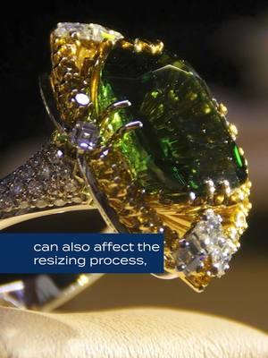 Ready to make your ring fit just right? 💍 Discover the different factors that affect the resizing process! #jewelrytips #ring #engagementring #ringresizing #jewelersmutual #jewelryinsurance