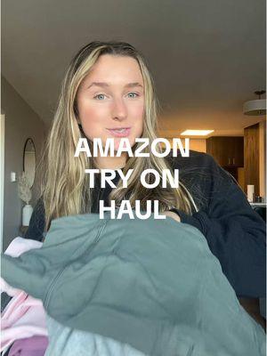 Amazon try on haul! #amazon #amazonhaul #amazontryon #tryonhaul #amazonactivewear #activewear #workoutset 