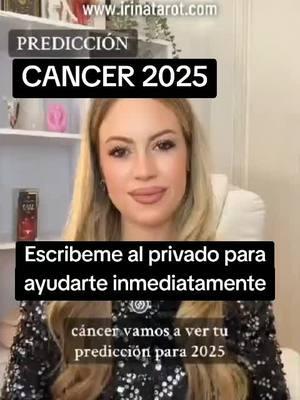 PREDICCION CANCER 2025 | #cancer #cancer2025  #prediccioncancer  #horoscopocancer #tarotreading #irinacuesta #relatable #tarotreading #tarotreading 