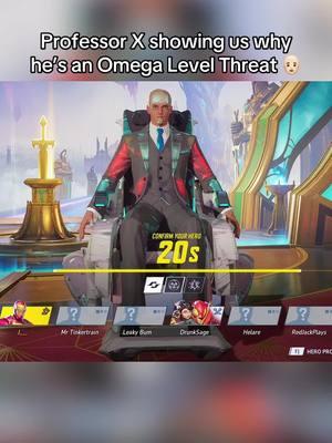 Professor X modded over Iron Man, showing us why he’s an omega level threat, and also squad wiping in Marvel Rivals 👨🏻‍🦼 #marvelrivals #marvelgames #marvel #Gaming #GamingOnTikTok #TikTokGaming #WhatToPlay 