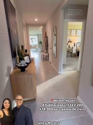 📍 Winter Haven 💫 Tenemos esta extraordinaria opción con $18.000 de incentivos para gastos de cierre y  tasa de interés preferencial 🎁 A un precio promocional por pocos días de $323,280 🍾 🏚 1.828 Sq ft/ 4 habitaciones / 2 baños / 2 puestos de garage. ✔️ Comunidad con piscina, parque infantil. ✔️ Cerca de Legoland y el parque temático de Peppa pig. Julio Peña y Mariesy Dávila La Rosa Realty Internacional 📱Contáctanos al 407-2726084 y 407-5484718 📍1420 Celebration Blvd, Suite 247. Celebration, FL 34747. #CasasenFlorida #Casasnuevas #CasasenDavenport #CasasenLakeland #CasasenWinterHaven #CasasenOrlando #casasensaintcloud #RealtorenOrlando #Realtor #Asesorinmobiliario #propiedadesvacacionales #championsgate #Casasenkissimmee #vacacionesenorlando #Liveinflorida #Orlando #OrlandoRealtor #Realestatelife #luxuryhomes #windermere #Disney #universal #CasasenClermont #CasasenWinterGarden  #agentedebienesraices #Townhomes #CasasenApopka #CasasenSanford