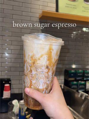 order this, it never misses (I need to try the Sabrina Dunkin version) sbux #barista #tobeapartner #brownsugarshakenespresso #brownsugaroatmilk #starbucksdrinks #starbucksbarista #starbucks #coffeetiktok #coffee #brownsugar #shakenespresso #sanrinacarpenter #sabrinadunkincollab #dunkin #dunkindonuts 