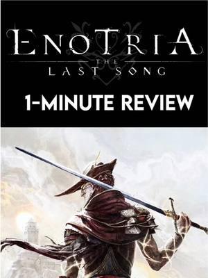 Enotria: The Last Song 1-Minute Review   Please LIKE, SHARE, and COMMENT to help this channel grow so I can continue bringing you the best possible content. This channels goal is to help the gaming community get honest feedback of video games, new and old. A review is the first point of contact when you want to make a large purchase. Modern gaming is a large purchase, so you want a reliable review. Developer: Jyamma Games Publishers: Jyamma Games, Jyamma Games S.R.L. Platforms: PlayStation 5, Xbox Series X and Series S, Microsoft Windows #gaming #gamer #gamereview #omnivertgamer #video #1minutereview #review #xbox #console #actionGame #adventuregame #action #EnotriaTheLastSong #Enotria #soulslike #soulslite #souls #indiegame #indiegamereview #indie #tiktok #fypage #fyp #viral #gametok #GamingOnTikTok