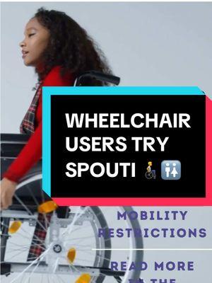 Life as a disabled person is unpredictable. Accessibility isn’t a sure thing. 🧑‍🦽‍➡️ And “accessible” often means “bare minimum.” Tight stalls. No grab bars. Out of reach toilet paper. And then… you’re left with terrible options: limiting water intake, holding your pee, or wearing a bulky disposable to catch unwanted leaks. Neither ideal, nor comfortable. It’s time for a real solution: Spouti™ Out product is an external assistive device designed to create a seal around your urethra with a heavy side of inclusivity! It uses physics to provide a leak-free (and pain-free!) experience. Given its reusable nature, it’s cost-effective and environmentally friendly too! Drop your questions below 👇 #wheelchair #disability #restroom #spouti 