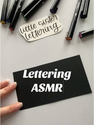 #fyp #lettering #asmr #letteringasmr 