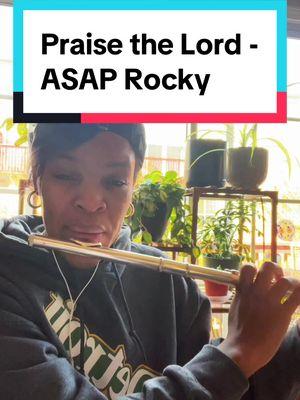 Replying to @Dash Finally got around to this one…it gets kinda loud in the middle so be prepared 🤭 #asaprocky #praisethelord #flute #flutecover #BlackMusic #hiphopclassical #musiciansoftiktok 